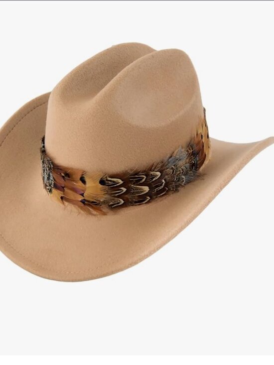Feather Cowboy Western Hat Band main image 4